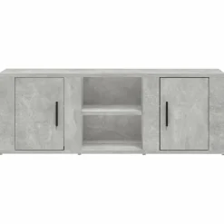 Szafka pod TV szarość betonu 100x31.5x35 cm