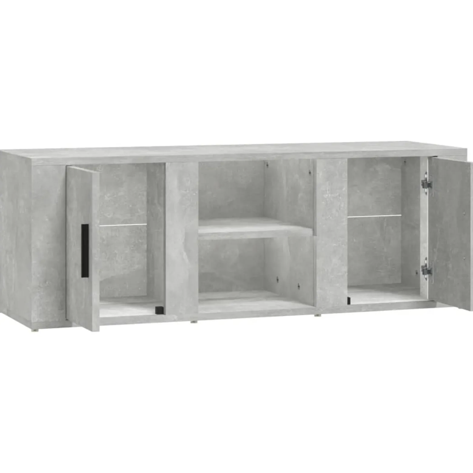 Szafka pod TV szarość betonu 100x31.5x35 cm