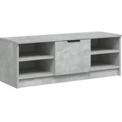 Szafka pod TV szarość betonu 102x35.5x36.5 cm