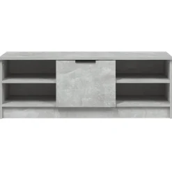Szafka pod TV szarość betonu 102x35.5x36.5 cm