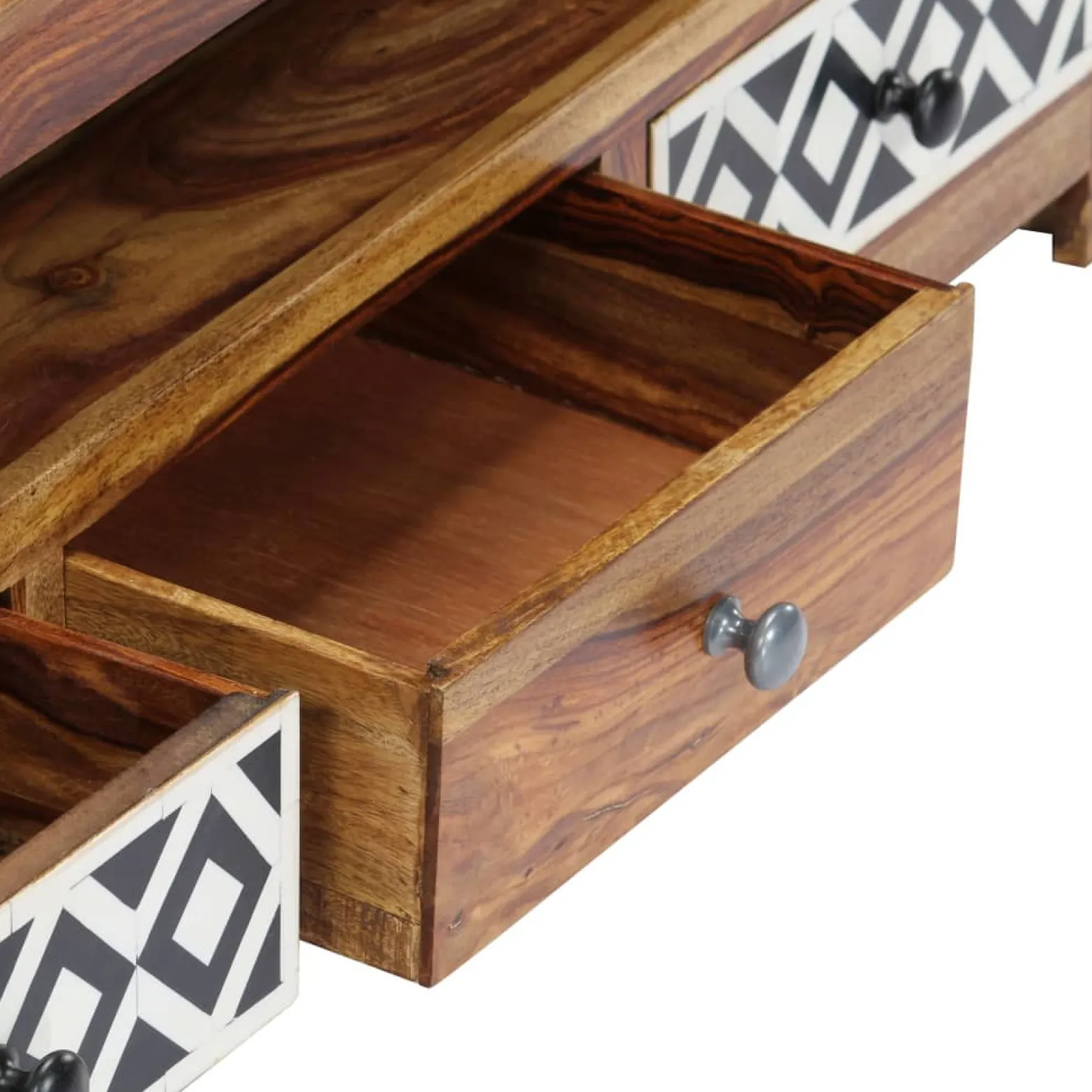 Szafka pod TV, 120x30x40 cm, lite drewno akacjowe