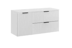 Szafka pod Umywalkę Adel White 120cm z Blatem