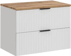 Szafka pod Umywalkę Adel White 120cm z Blatem