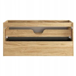Szafka pod Umywalkę 120 cm BEŻ Wisząca FRONTY 3D OCEAN BEIGE