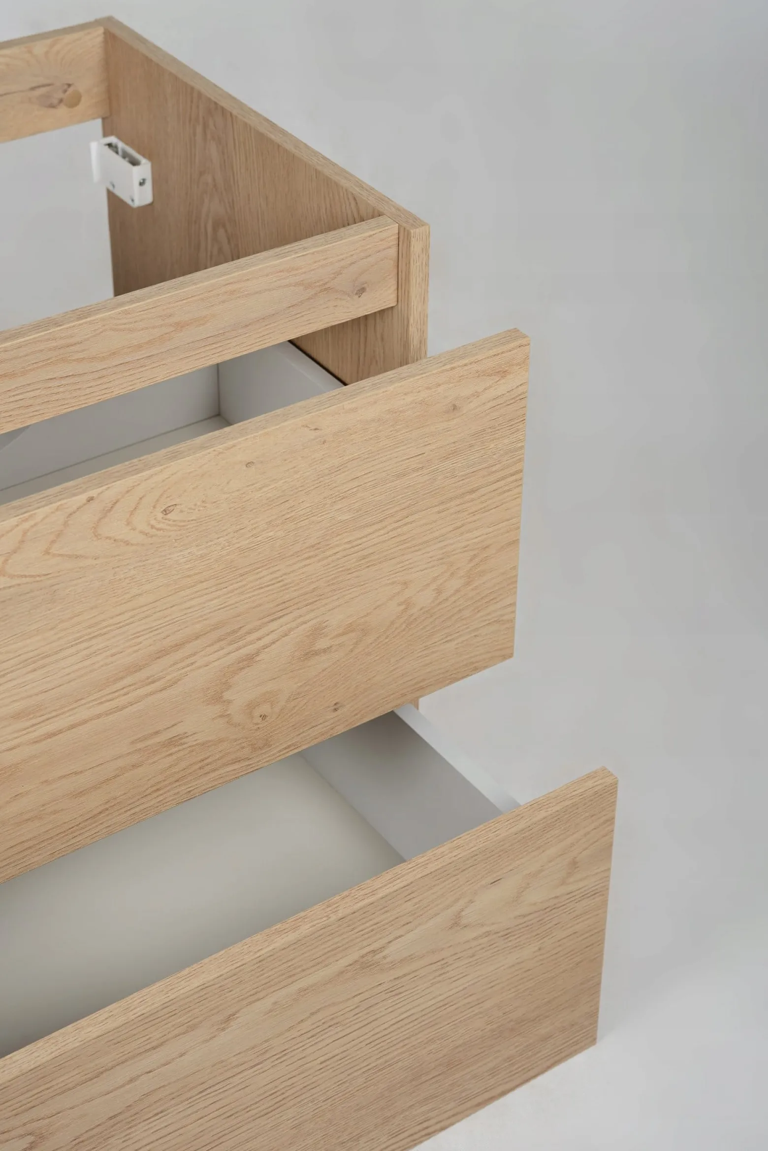 Szafka Pod Umywalkę 60 cm Dąb Jasny Wisząca 2S SIMPLE