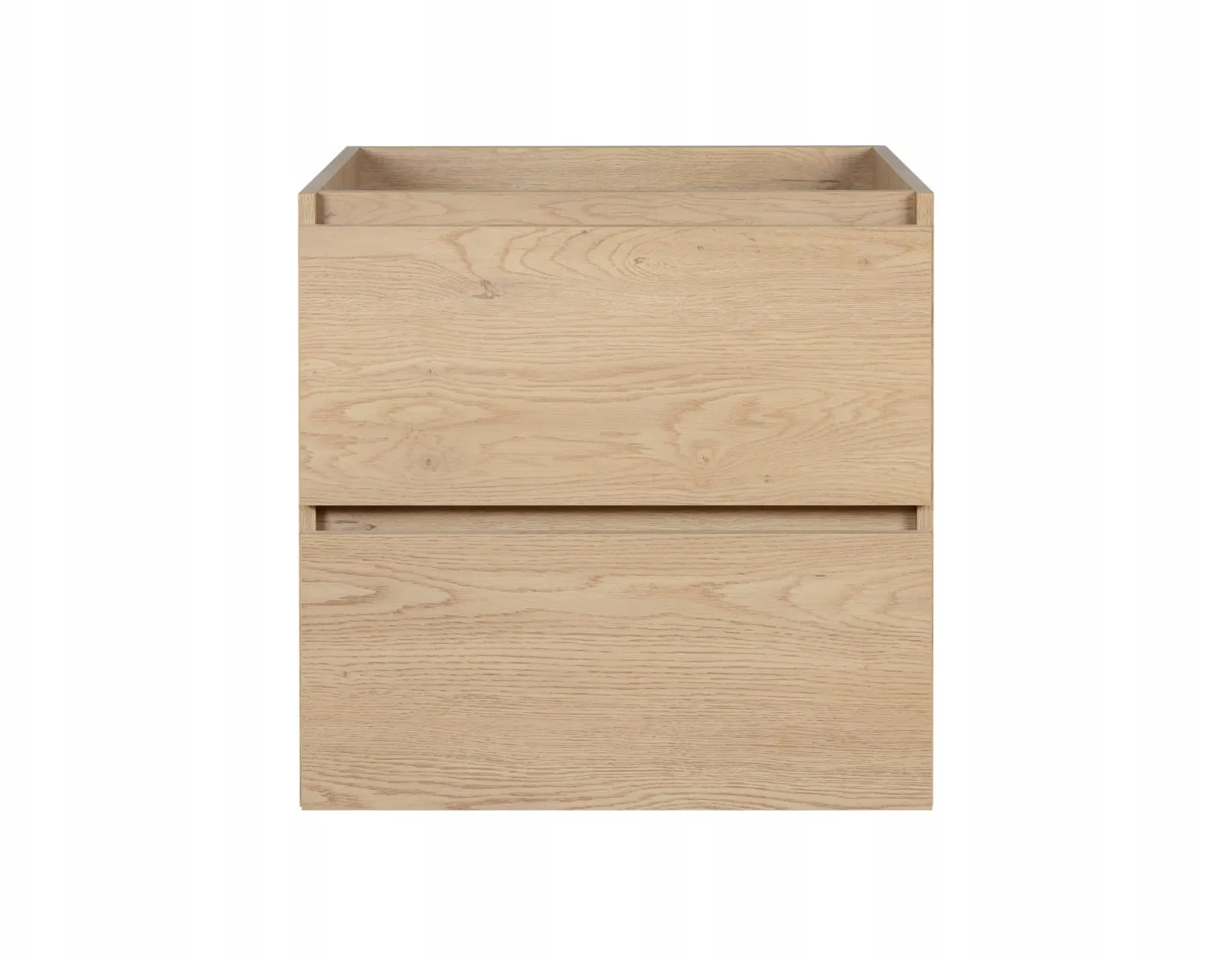 Szafka Pod Umywalkę 60 cm Dąb Jasny Wisząca 2S SIMPLE