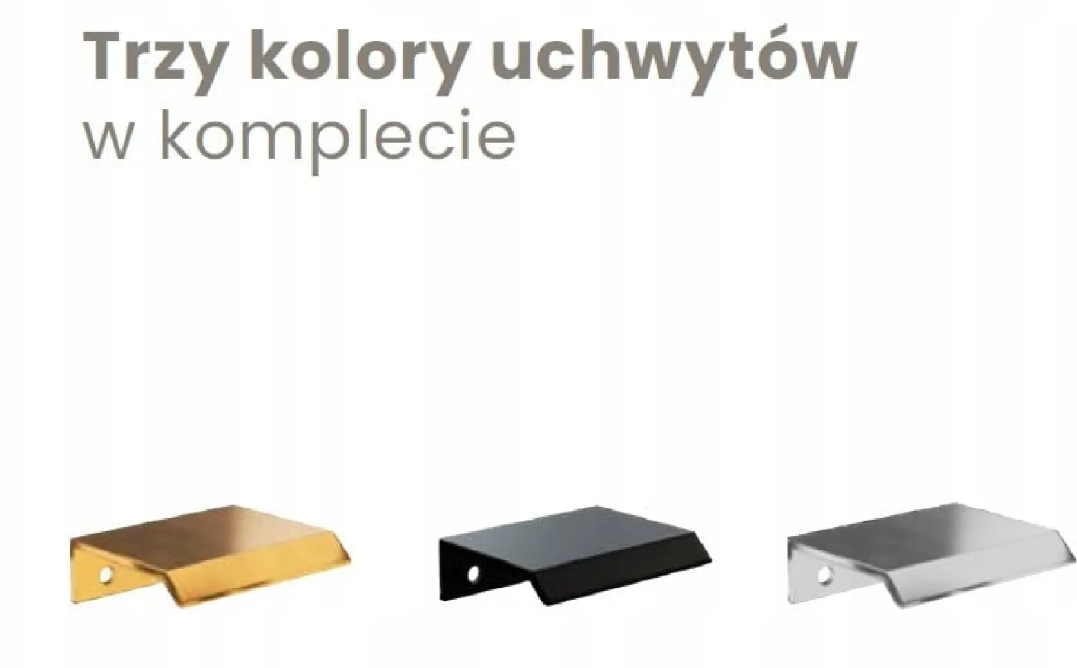 Szafka Pod Umywalkę 60 cm KASZMIR Wisząca 2 Szuflady BELLA