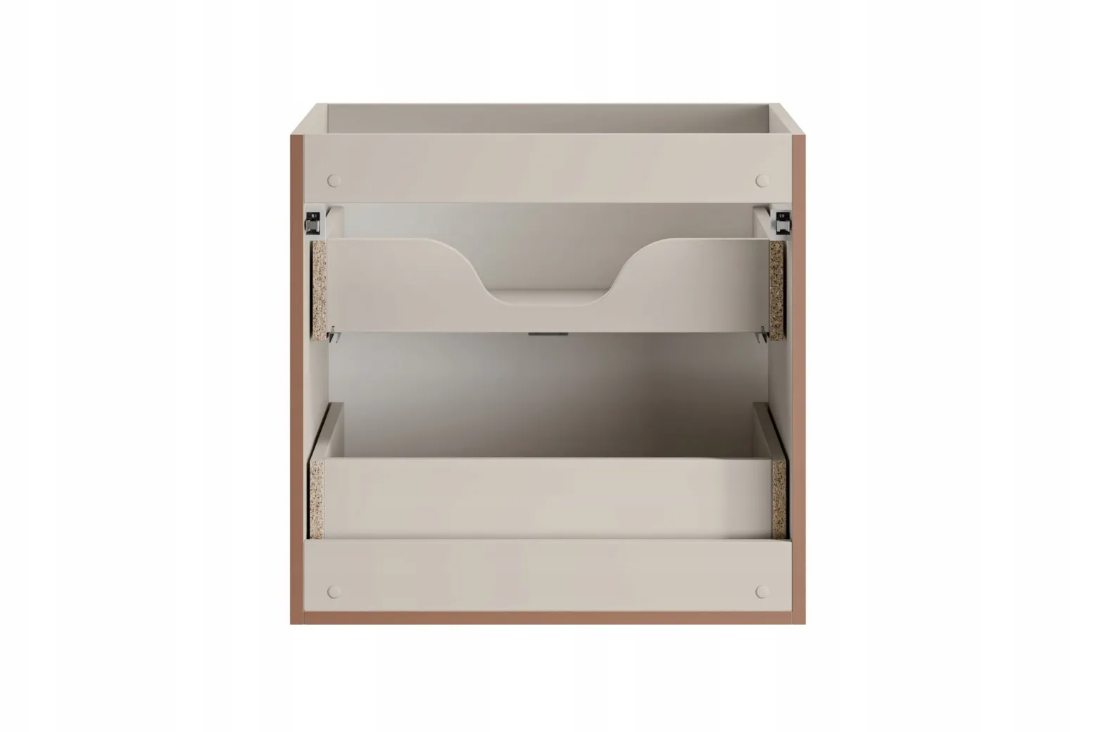 Szafka Pod Umywalkę 60 cm KASZMIR Wisząca 2 Szuflady BELLA