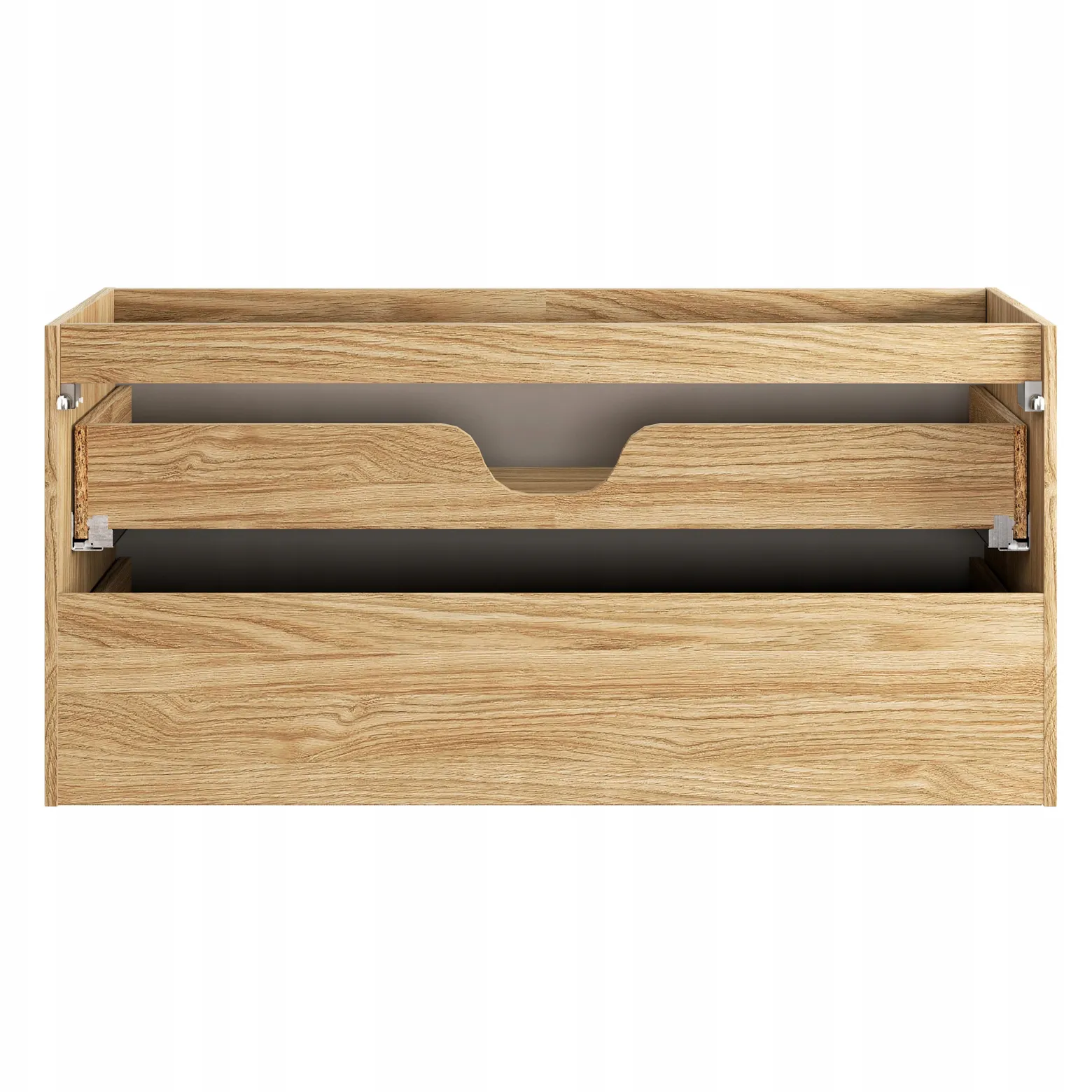 Szafka pod Umywalkę 90 cm Wisząca FRONT 3D! OCEAN BLACK