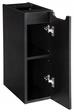 Szafka pod Umywalkę 80 cm z blatem RYFLE NOVA BLACK