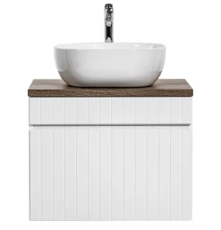 Szafka pod Umywalkę Iconic White 120cm z Blatem