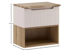 Szafka pod Umywalkę Nova Cashmere 60 cm z Blatem