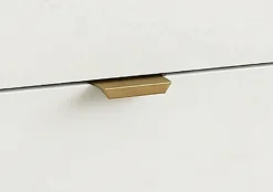 Szafka pod Umywalkę z Blatem 60cm 2 Szuflady Dąb Artisan / Biały