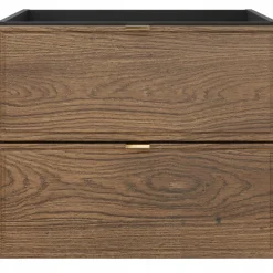 Szafka pod umywalkę z blatem 60cm TALIA CASELLA 82-60 DĄB / FREZOWANY FRONT