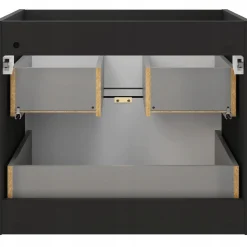 Szafka pod umywalkę z blatem 60cm TALIA CASELLA 82-60 DĄB / FREZOWANY FRONT