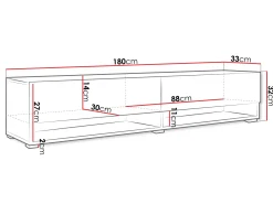 Szafka RTV A180 MDF