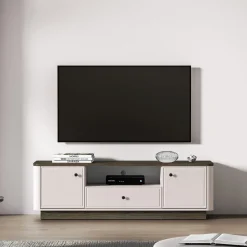 Szafka RTV 160 cm VILANO pod telewizor kaszmir