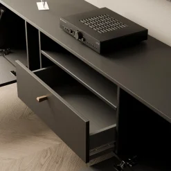 Szafka RTV FLOW nowoczesna szafka pod telewizor z wnęką