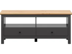 Szafka RTV Hesen 137 cm z 2 szufladami grafit