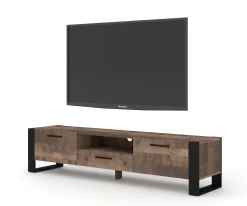 Szafka RTV komoda NUKA 200 cm dąb grange stojąca