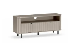 Szafka RTV NUVIA II clay grey 137 cm cichy domyk