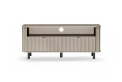 Szafka RTV NUVIA II clay grey 137 cm cichy domyk