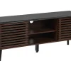 Szafka RTV pod TV 140 cm ciemne drewno
