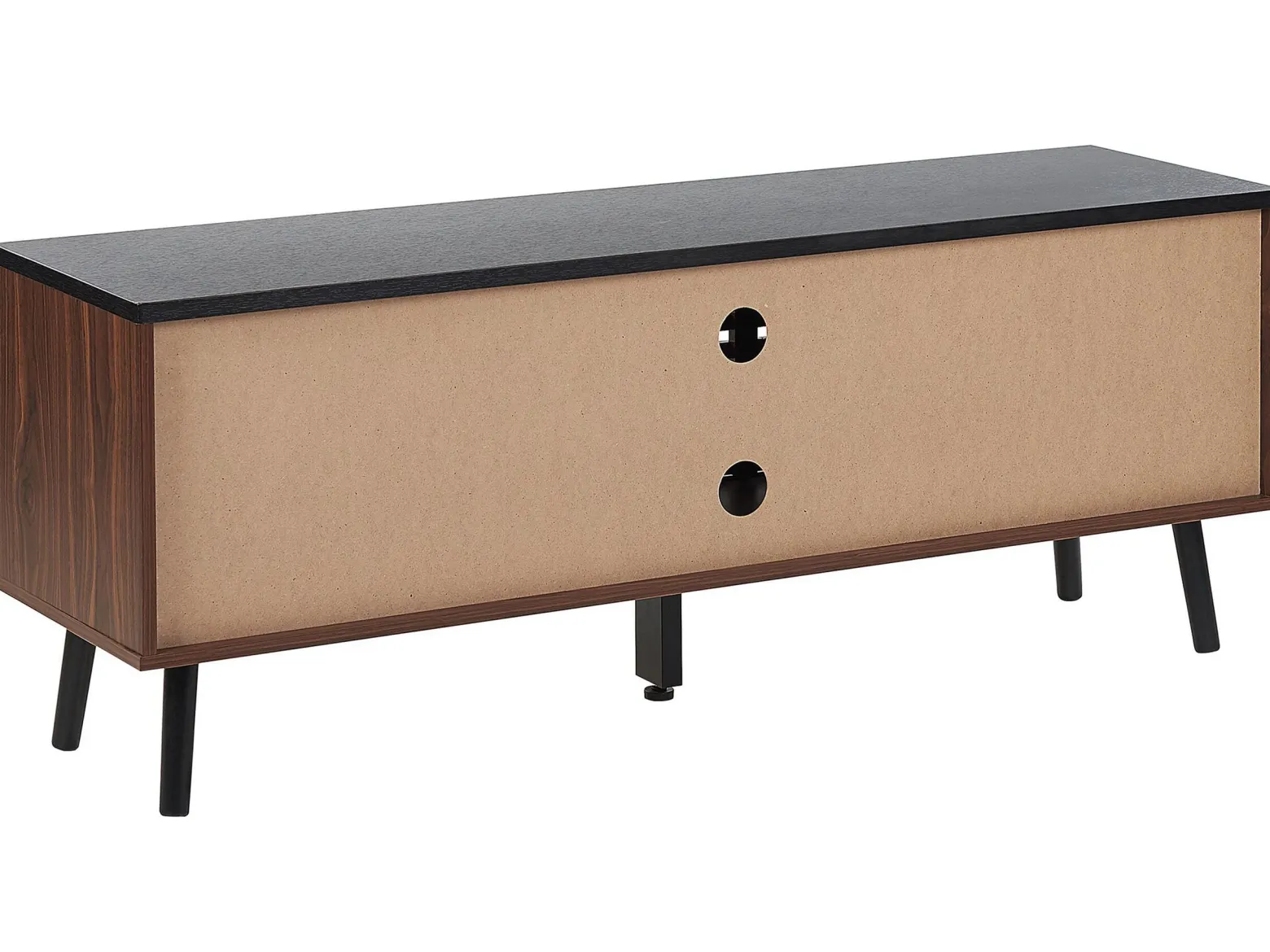 Szafka RTV pod TV 140 cm ciemne drewno