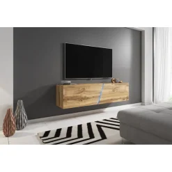Szafka RTV Slant dąb wotan RGB UK 160 cm