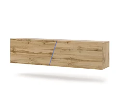 Szafka RTV Slant dąb wotan RGB UK 160 cm