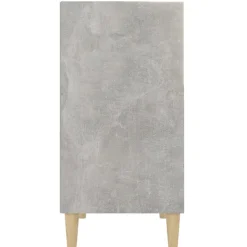 Szafka Szara Beton z Półkami 57x35x70 cm do Salonu Pokoju Sypialni