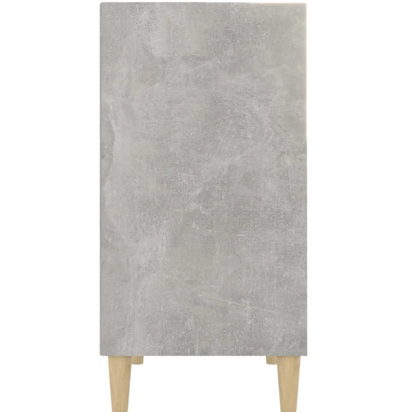 Szafka Szara Beton z Półkami 57x35x70 cm do Salonu Pokoju Sypialni