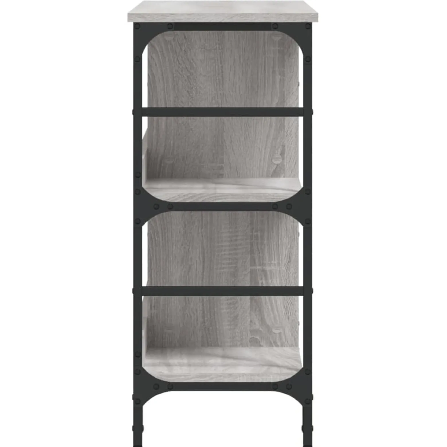 Szafka Szara Dąb Sonoma 102x32x73.5 cm do Salonu Pokoju Sypialni