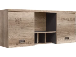 Szafka wisząca Malcolm 120 cm z drzwiami dąb canyon monument