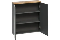 Szafka z lustrem 60 cm Bali szary
