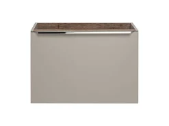 Szafka z Umywalką Santa Fe Taupe 60cm z Umywalką Nablatową Smile