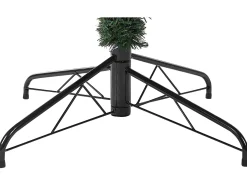 Sztuczna choinka 240 cm śnieg szyszki