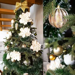 Sztuczna choinka 120 cm premium świerk naturalny PE