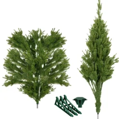 Sztuczna choinka 120 cm premium świerk naturalny PE