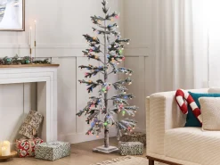 Sztuczna choinka ośnieżona z LED 180 cm