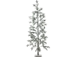 Sztuczna choinka ośnieżona z LED 180 cm
