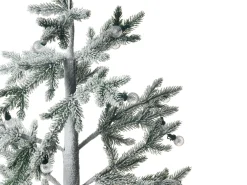 Sztuczna choinka ośnieżona z LED 180 cm