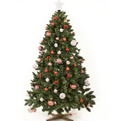 Sztuczna choinka sosna leśna 220 cm Royal Trees premium drewnian stojakiem