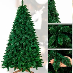 Sztuczna choinka sosna leśna 220 cm Royal Trees premium drewnian stojakiem
