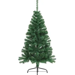 Sztuczna choinka Zielony 150 x 95 cm vidaXL
