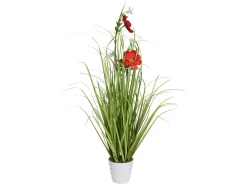 Sztuczna trawa w doniczce 65 cm mix wzorów