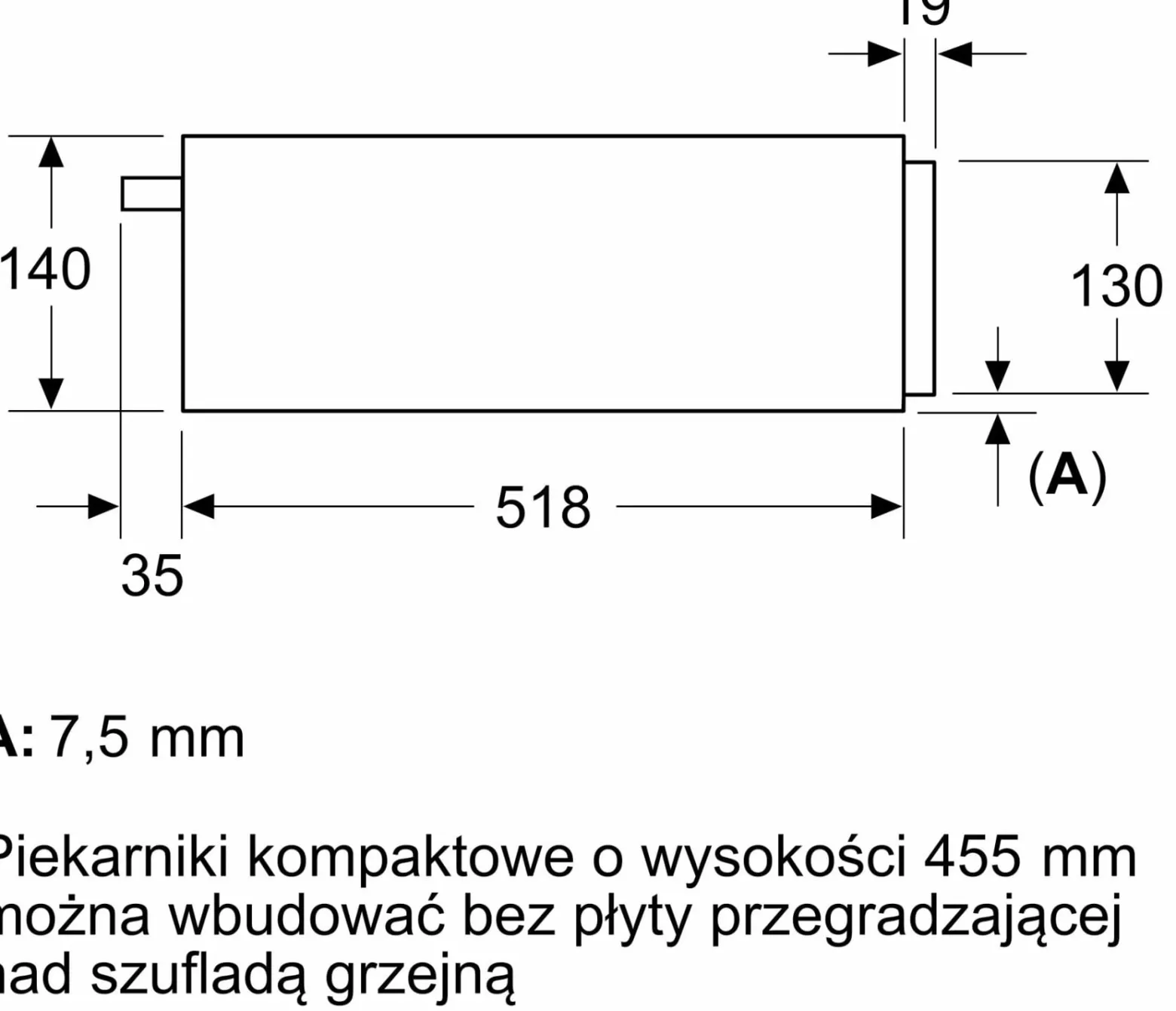 Szuflada Bosch BIC7101B1 seria 8