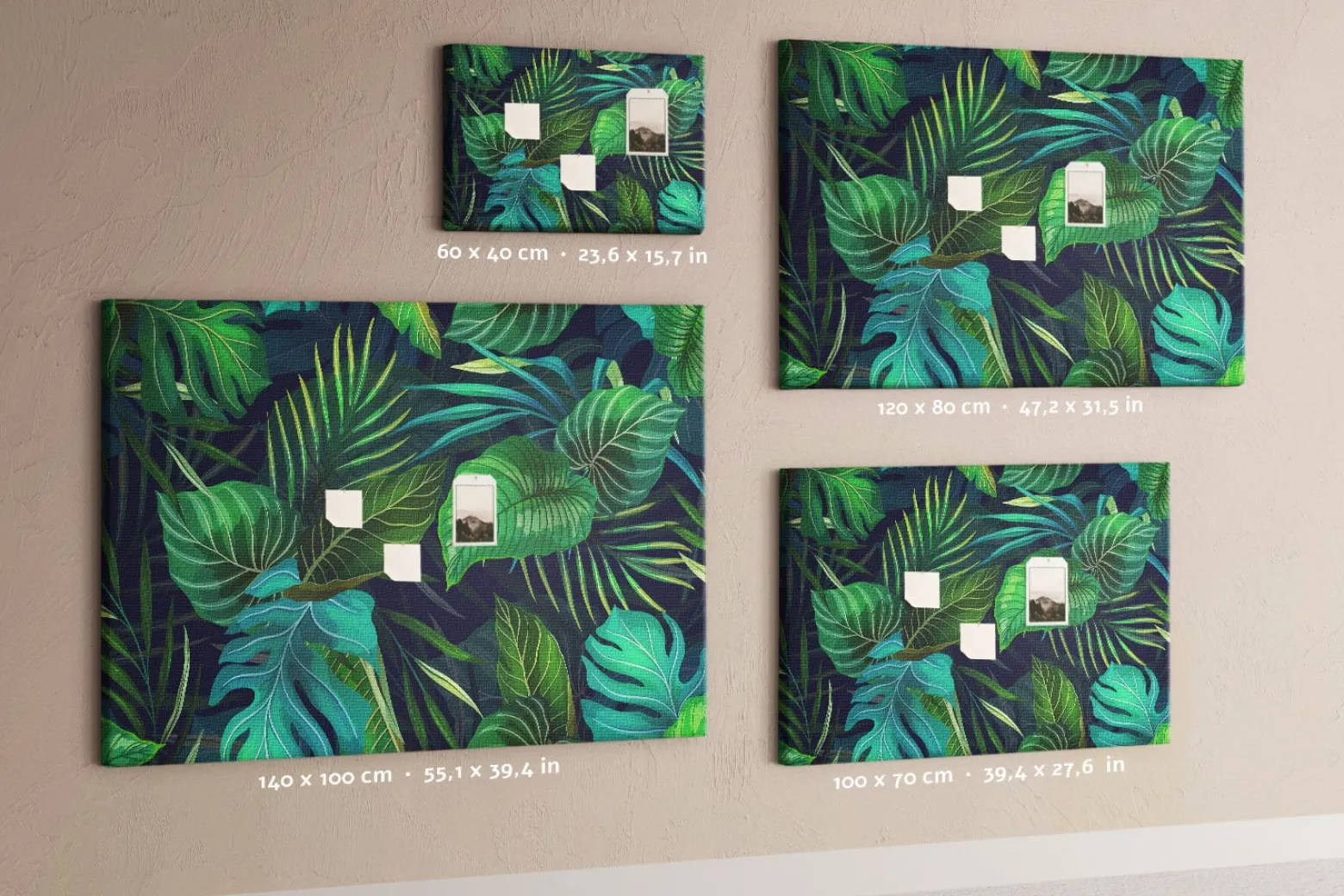 Tablica korkowa z nadrukiem planer + pinezki Organizer