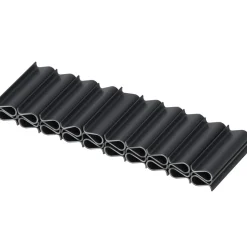Taśma ogrodzeniowa PVC 35m x 4,75cm 450 g/m2 z klipsami