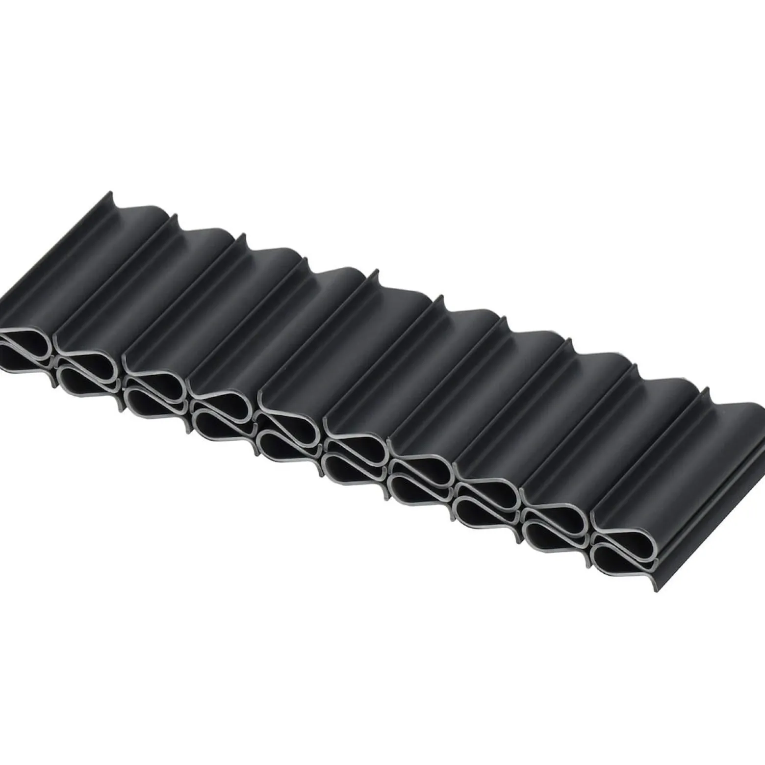 Taśma ogrodzeniowa PVC 35m x 4,75cm 450 g/m2 z klipsami